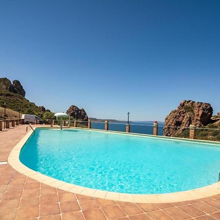 L'Estasi Tanca Piras A Bordo Piscina Con Vista Mare Villa Nebida Dış mekan fotoğraf