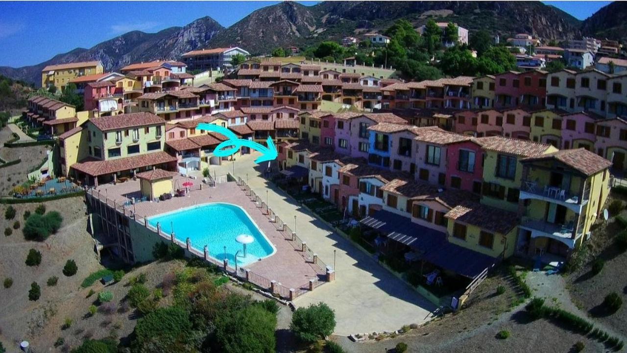 L'Estasi Tanca Piras A Bordo Piscina Con Vista Mare Villa Nebida Dış mekan fotoğraf