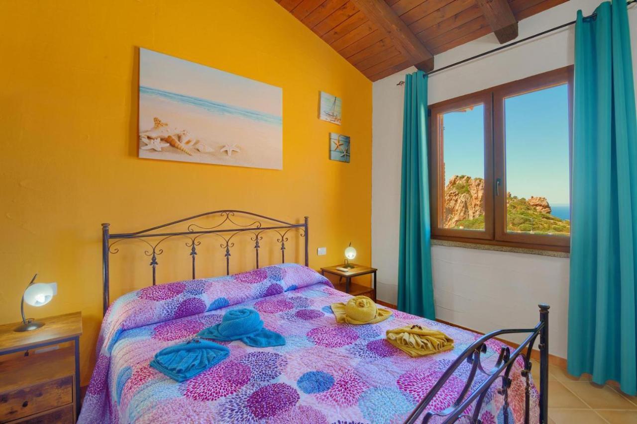 L'Estasi Tanca Piras A Bordo Piscina Con Vista Mare Villa Nebida Dış mekan fotoğraf