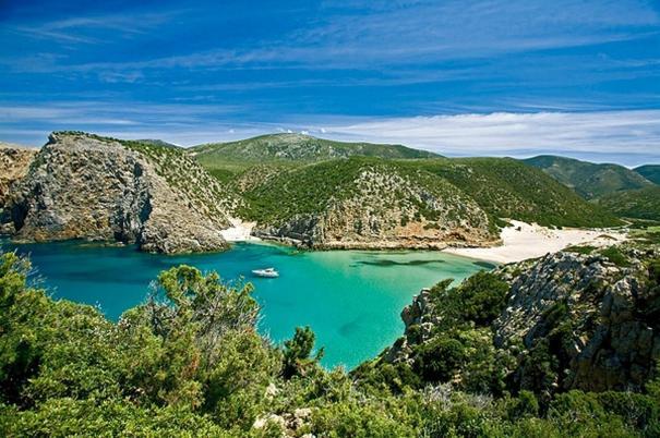 L'Estasi Tanca Piras A Bordo Piscina Con Vista Mare Villa Nebida Dış mekan fotoğraf