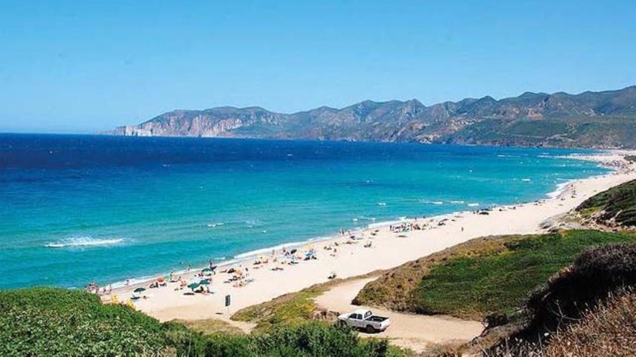 L'Estasi Tanca Piras A Bordo Piscina Con Vista Mare Villa Nebida Dış mekan fotoğraf